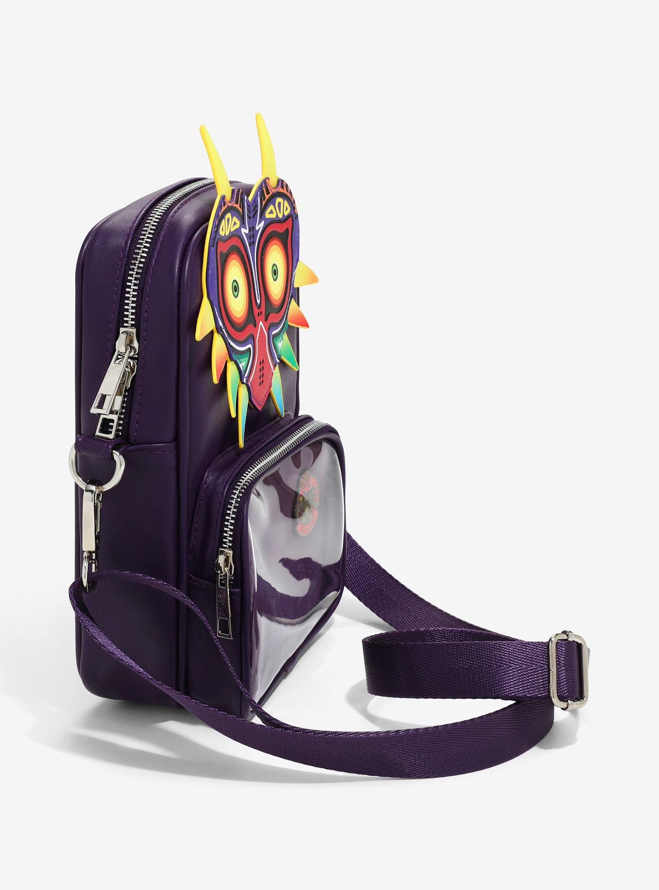 Nintendo The Legend of Zelda Majora's Mask Crossbody Bag - BoxLunch Exclusive, , alternate