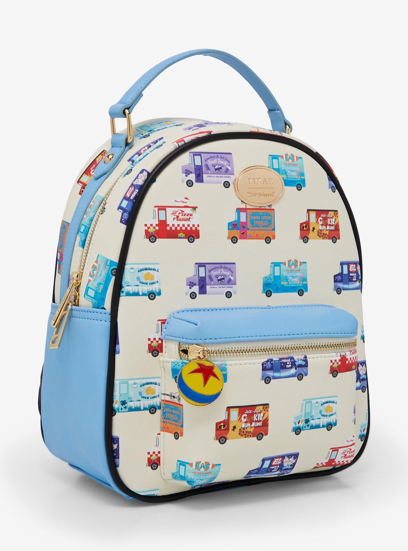 Our Universe Disney Pixar Food Trucks Allover Print Mini Backpack - BoxLunch Exclusive, , alternate