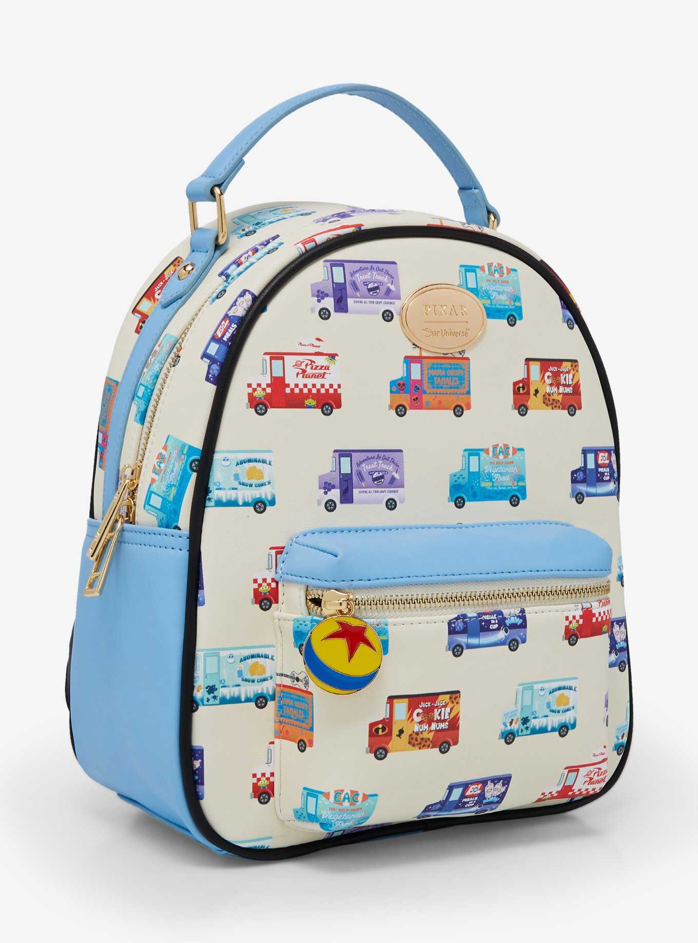Our Universe Disney Pixar Food Trucks Allover Print Mini Backpack - BoxLunch Exclusive, , hi-res