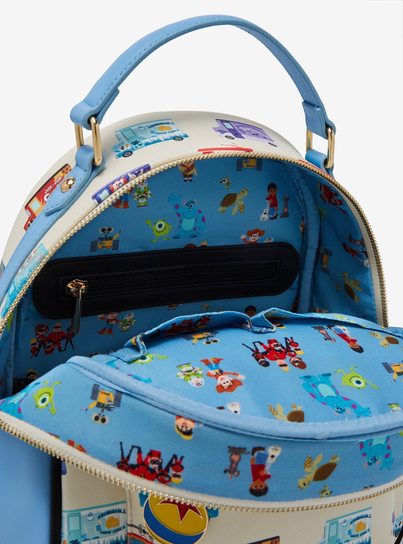 Our Universe Disney Pixar Food Trucks Allover Print Mini Backpack - BoxLunch Exclusive, , alternate