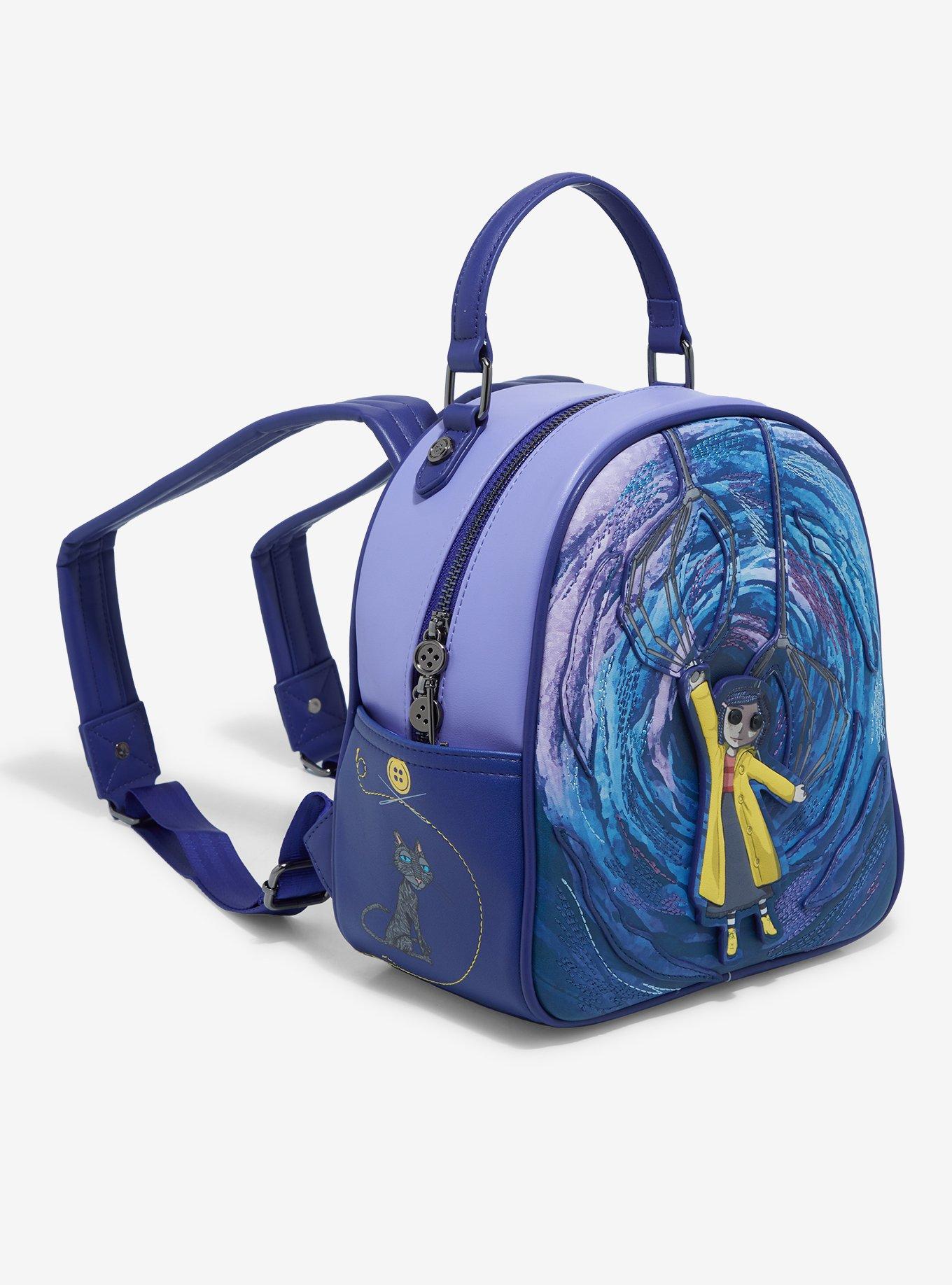 Coraline Doll Portrait Mini Backpack - BoxLunch Exclusive, , hi-res