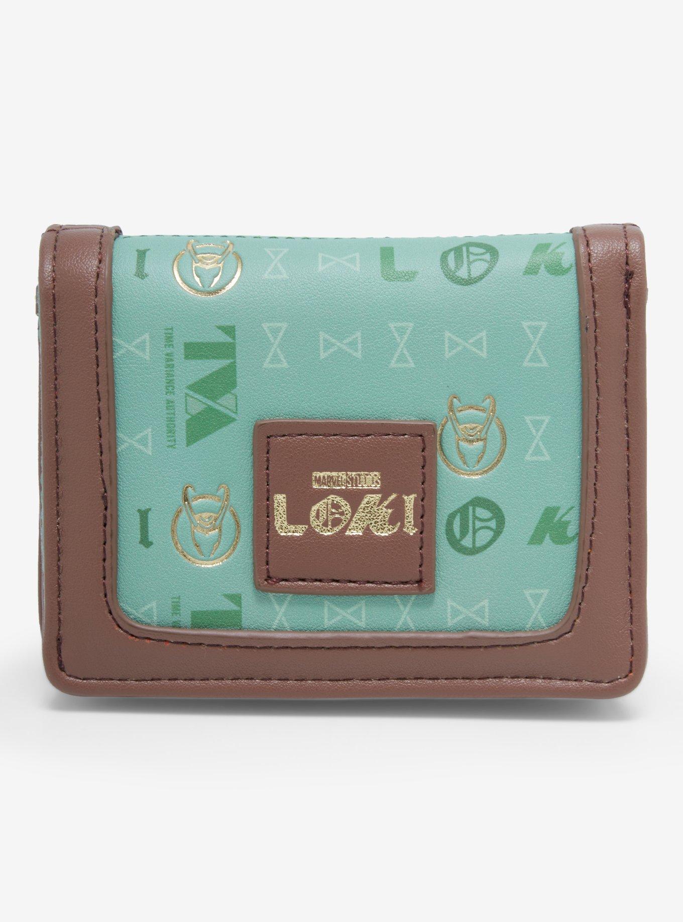 Marvel Loki TVA Icons Small Wallet - BoxLunch Exclusive, , alternate