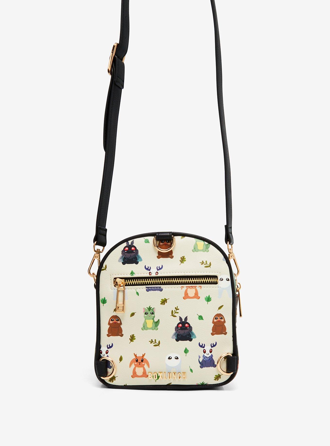 Chibi Cryptids Allover Print Crossbody Bag - BoxLunch Exclusive, , alternate
