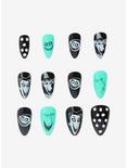 The Nightmare Before Christmas Glow-In-The-Dark Faux Nail Set, , alternate