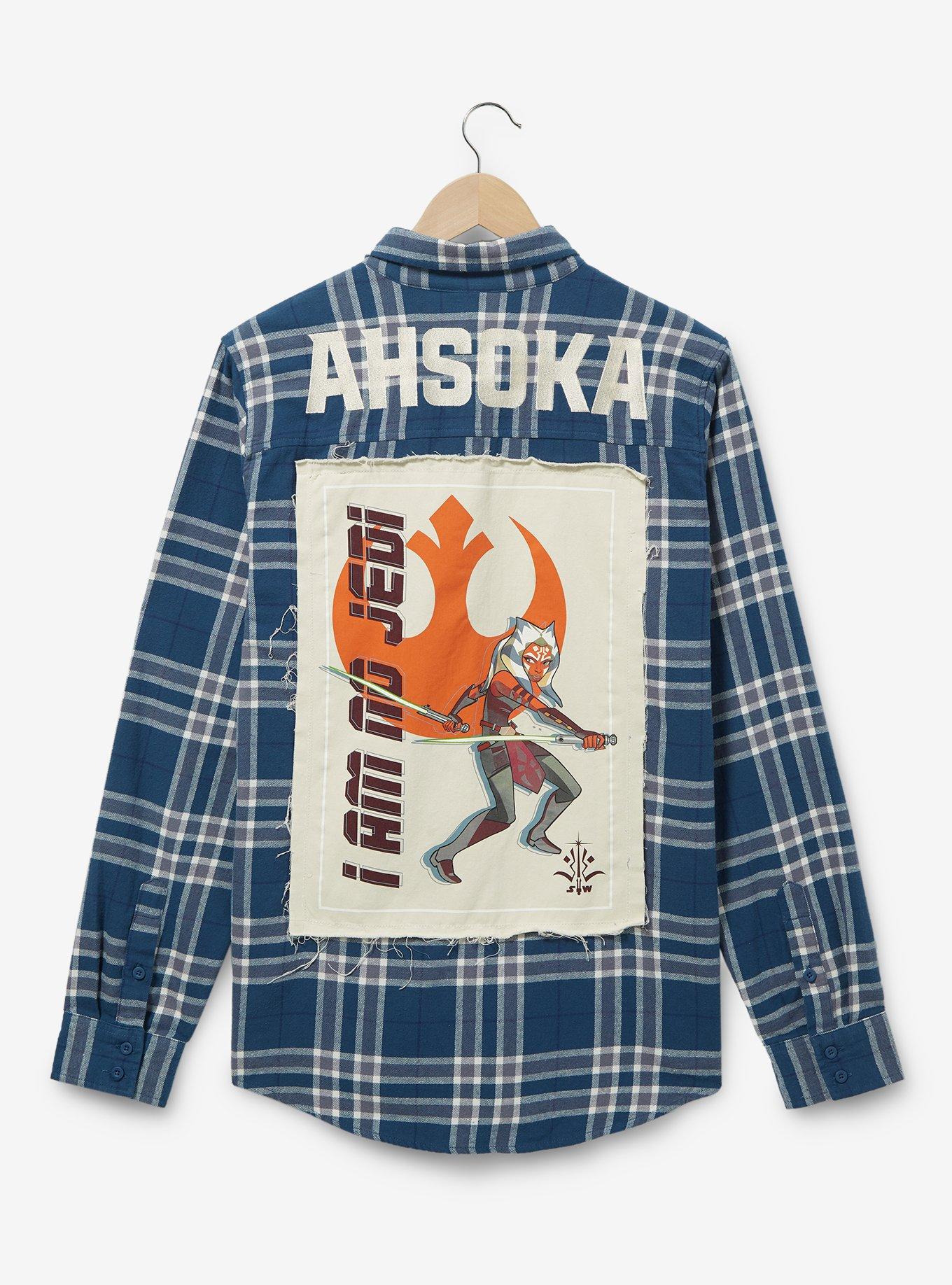 Our Universe Star Wars Ahsoka Tano Portrait Flannel, , hi-res