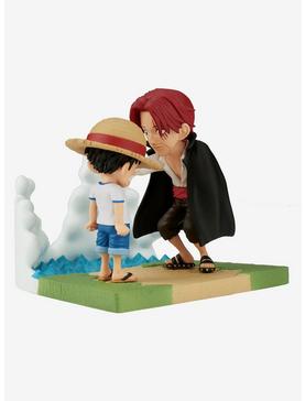 Banpresto One Piece World Collectible Figure Log Stories Monkey D. Luffy & Shanks Figure, , hi-res