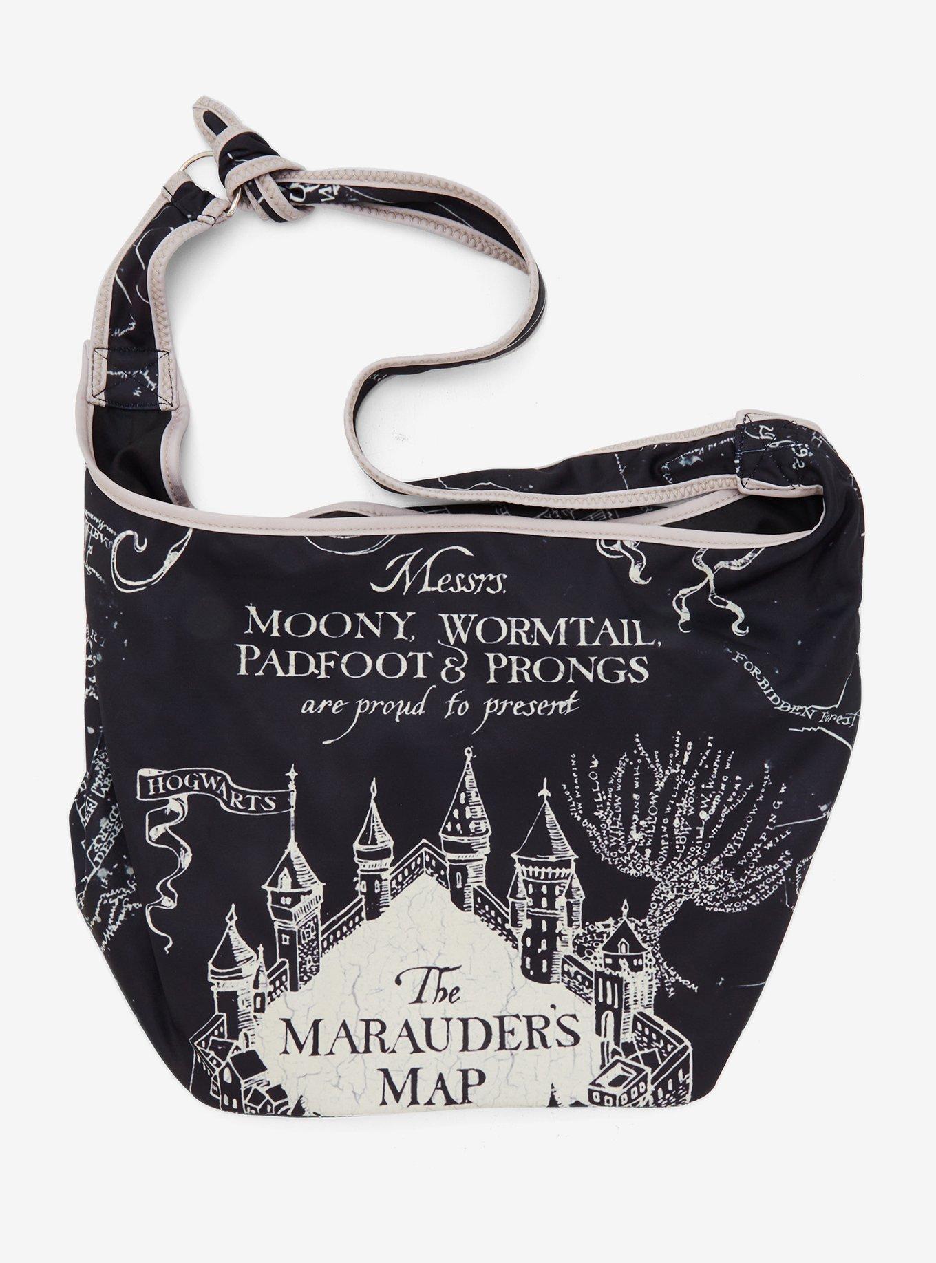 Harry Potter Marauder's Map Slouch Bag, , alternate