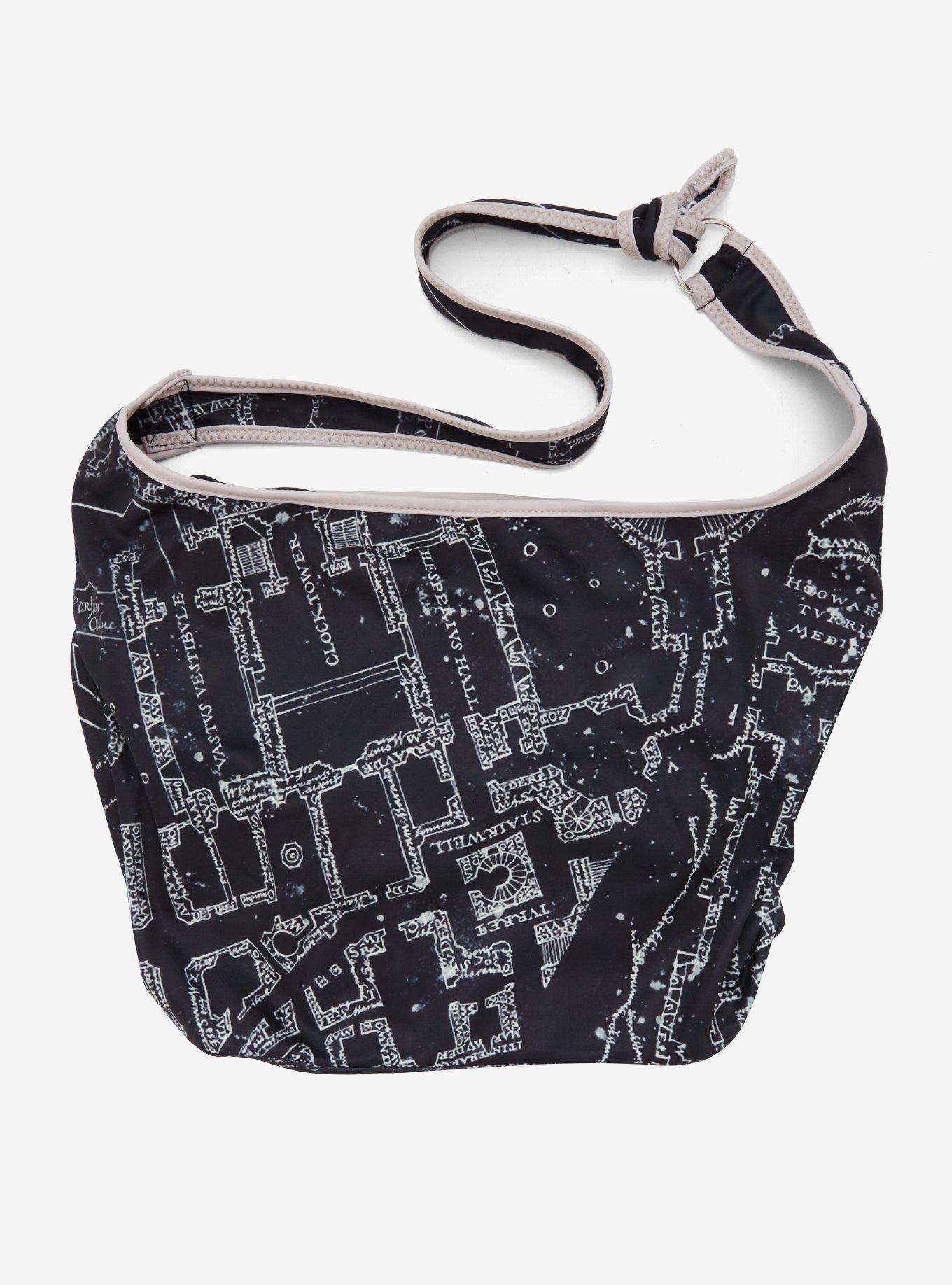 Harry Potter Marauder's Map Slouch Bag, , alternate