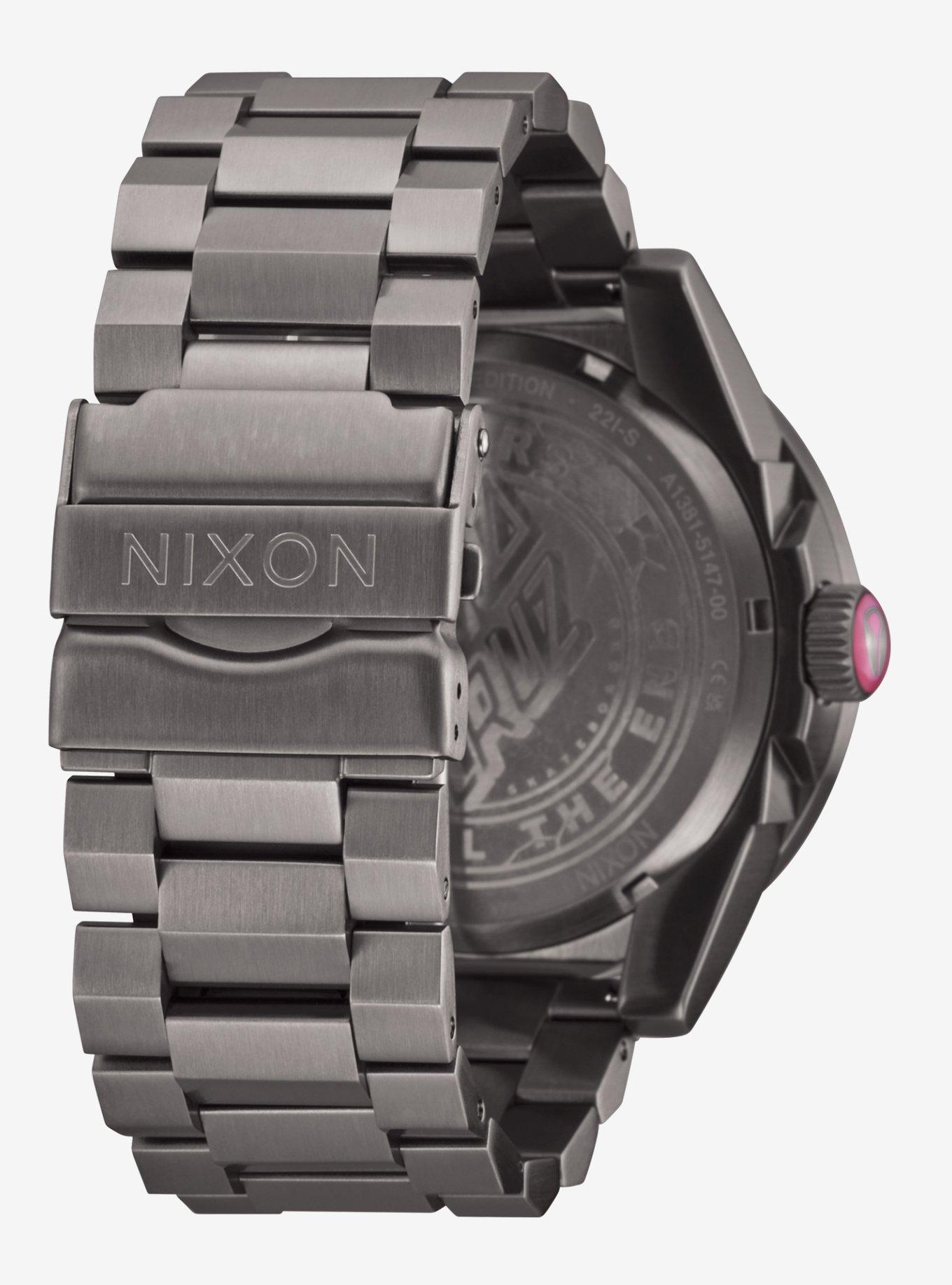 Nixon Santa Cruz Corporal Gunmetal x Pink x Roskopp Watch