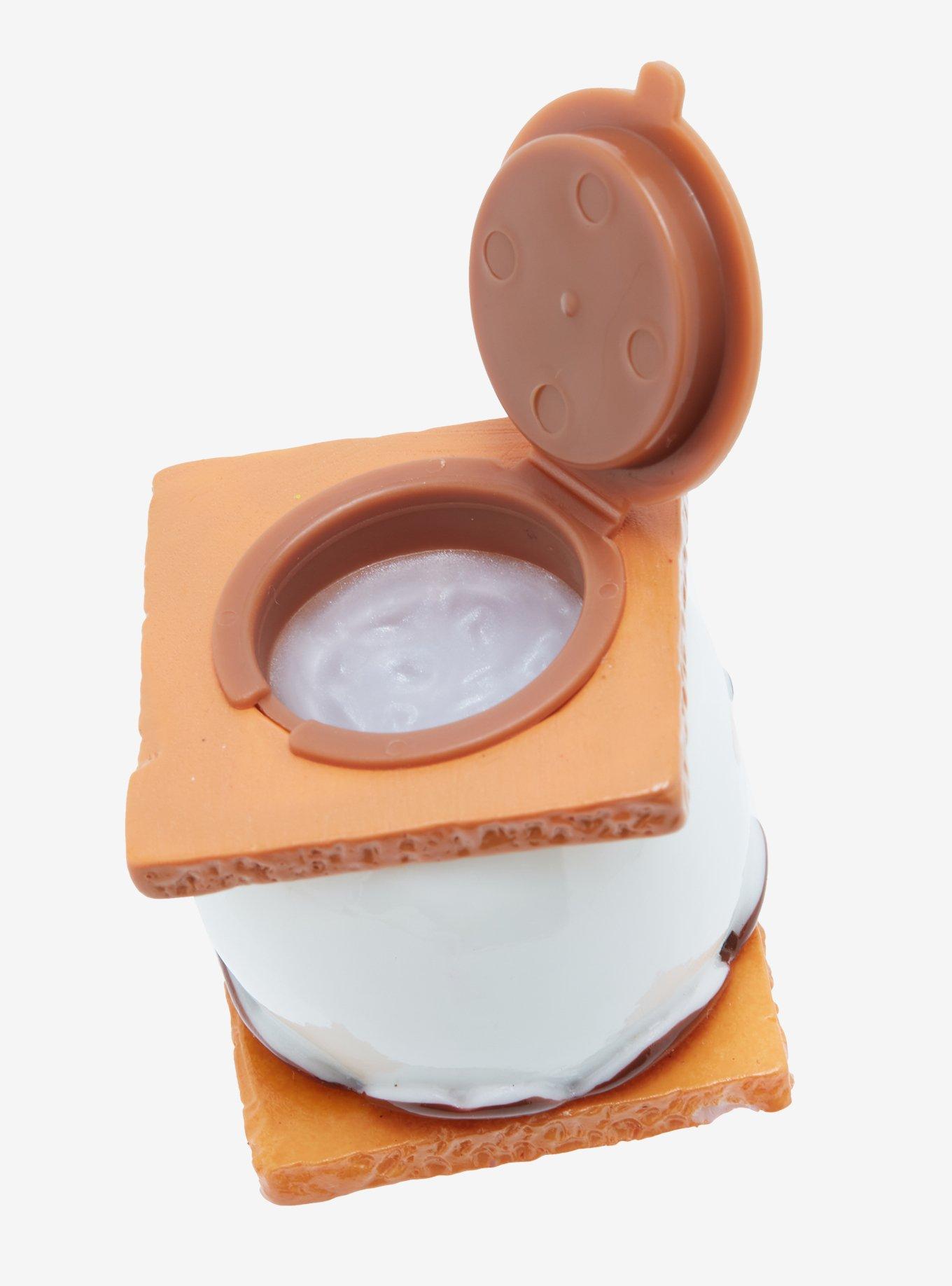 Smiling S'more Figural Lip Balm, , alternate