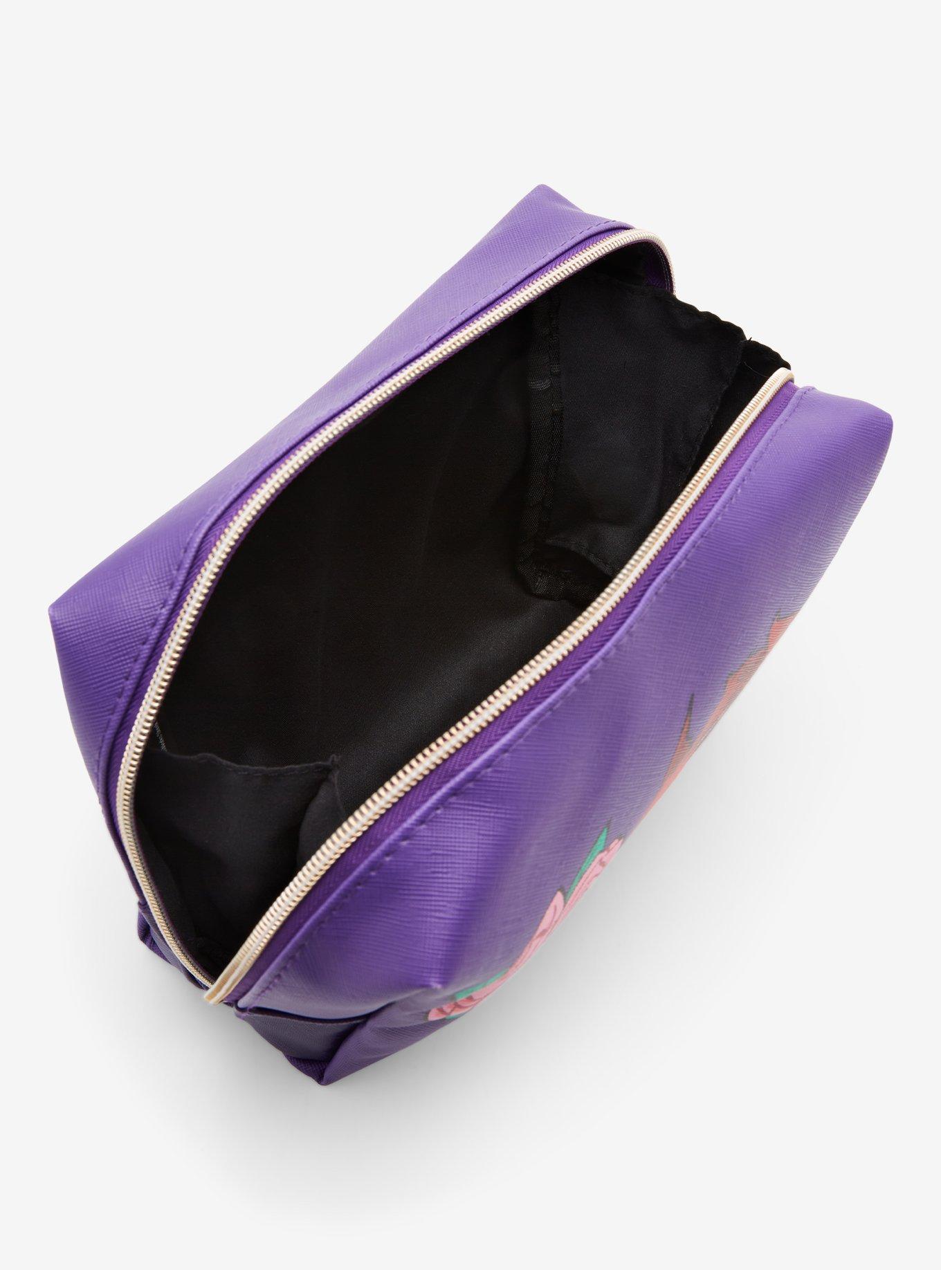 Shrek Donkey & Dragon Floral Cosmetic Bag, , alternate