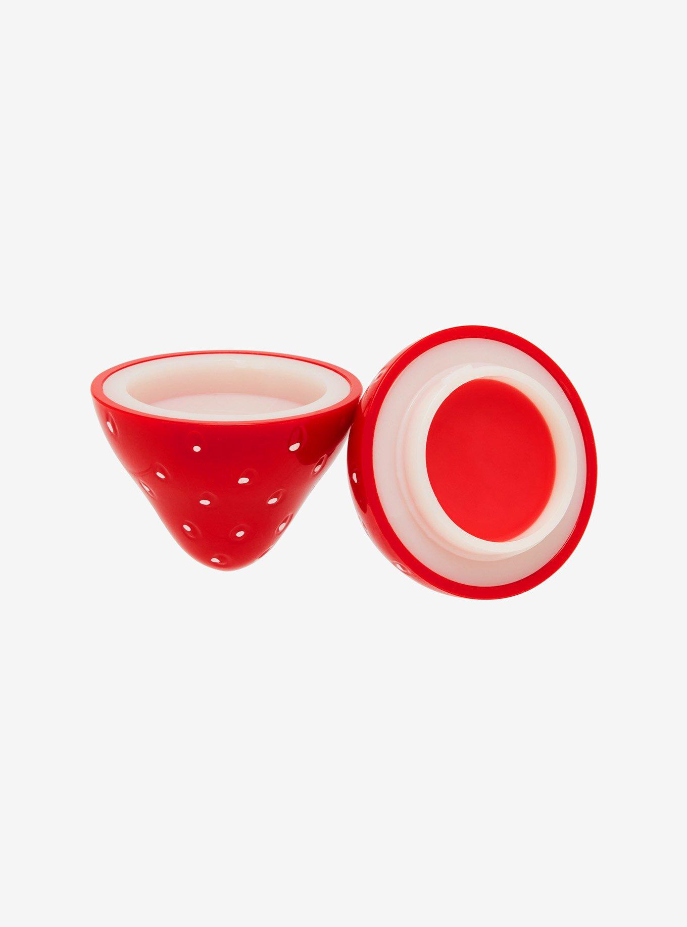 Figural Strawberry Lip Balm, , alternate