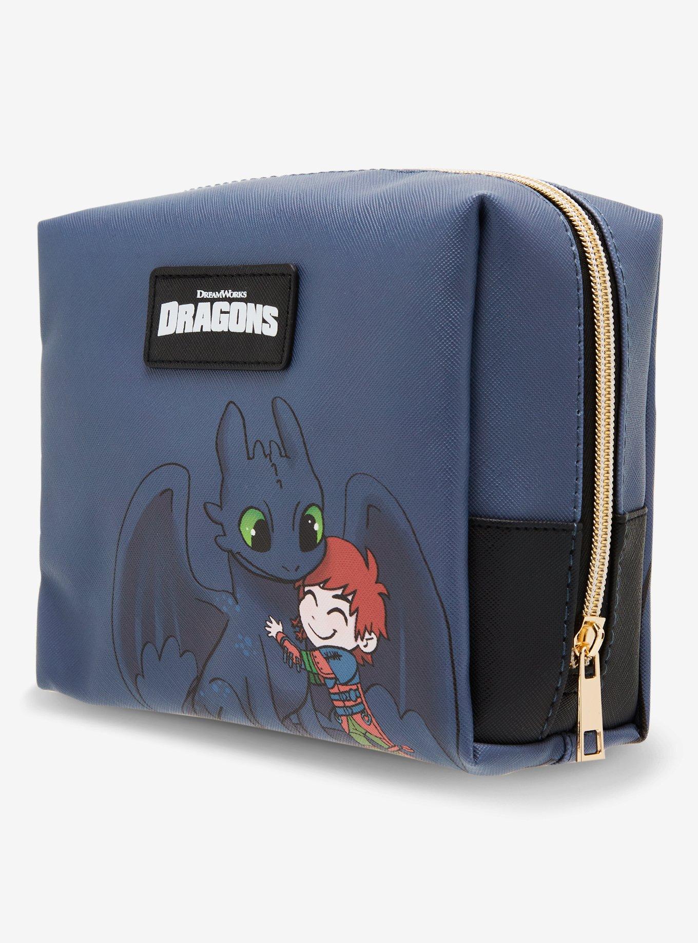 How To Train Your Dragon Toothless and Hiccup Cosmetic Bag, , alternate