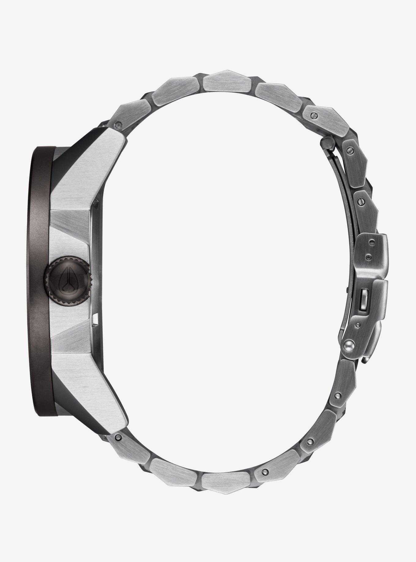 Nixon Corporal Stainless Steel Silver x Gunmetal Watch, , alternate