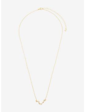 Pisces Zodiac Constellation Necklace - BoxLunch Exclusive , , hi-res