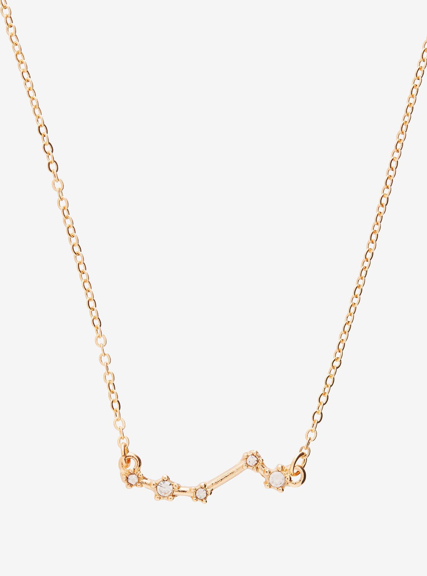 Aries Zodiac Constellation Necklace - BoxLunch Exclusive , , alternate