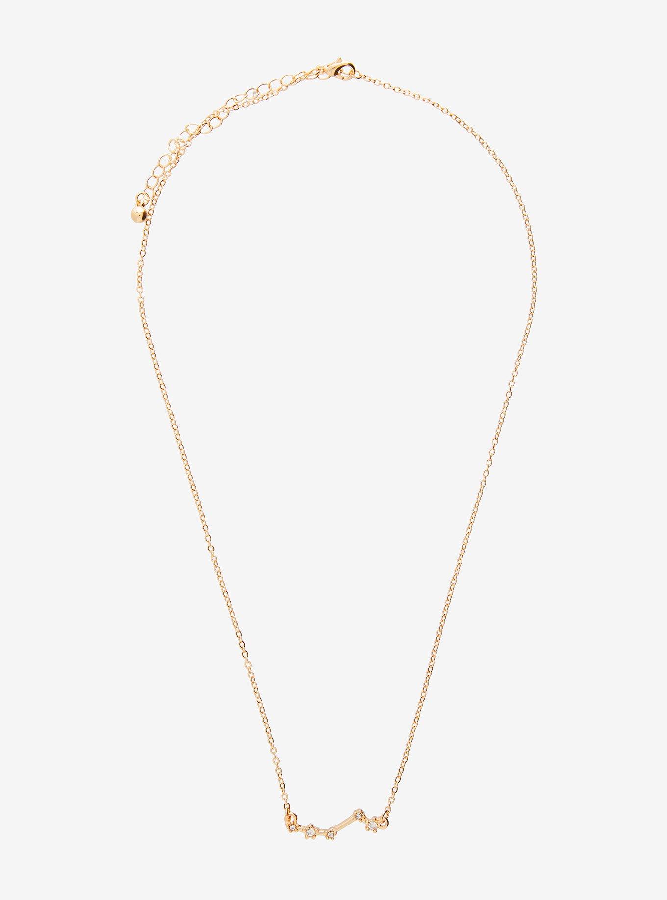 Aries Zodiac Constellation Necklace - BoxLunch Exclusive , , alternate