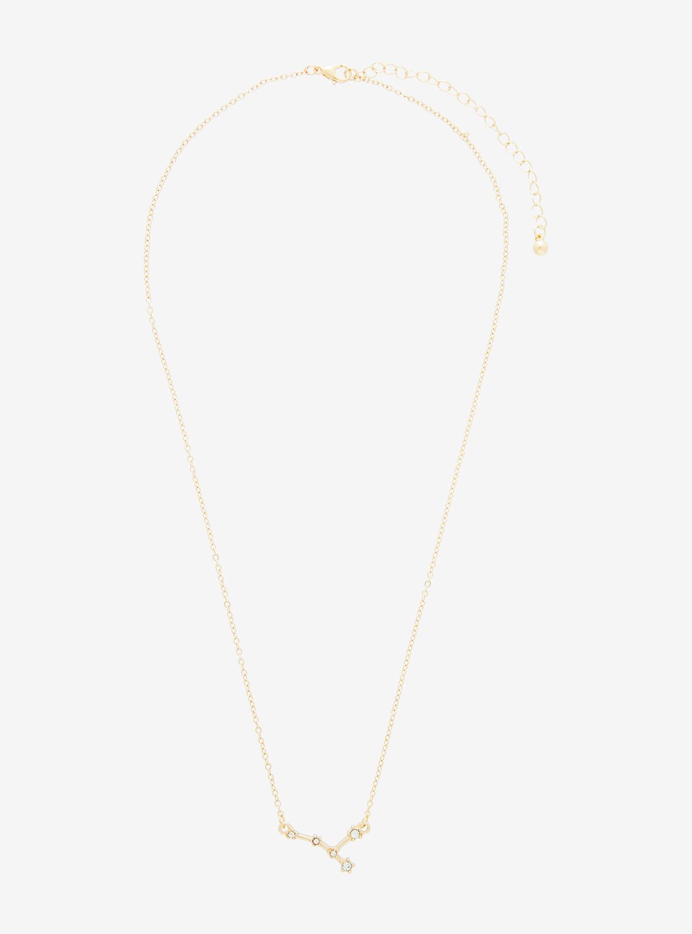 Cancer Zodiac Constellation Necklace - BoxLunch Exclusive , , alternate