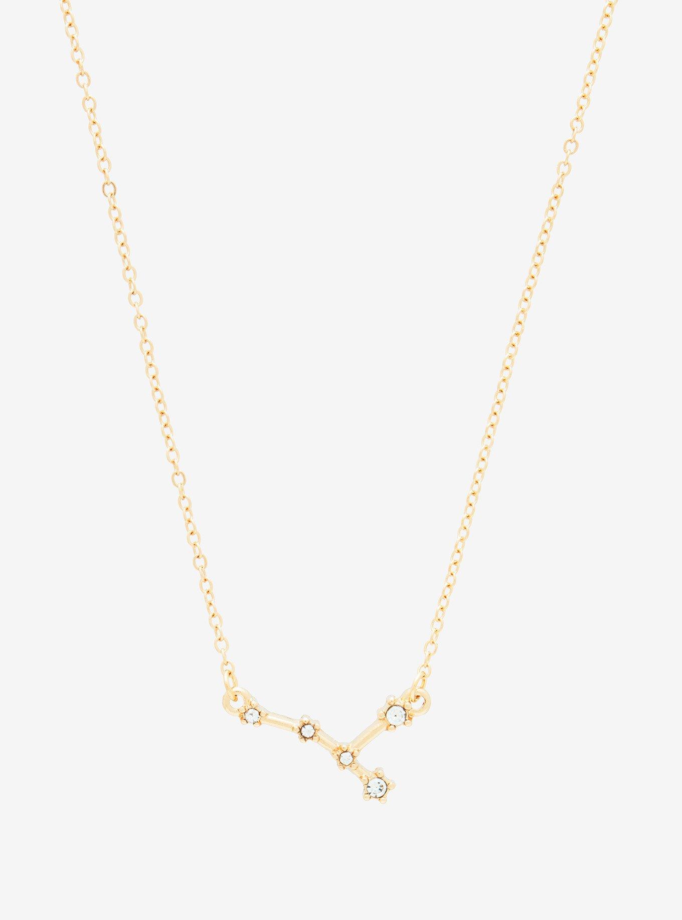 Cancer Zodiac Constellation Necklace - BoxLunch Exclusive , , alternate