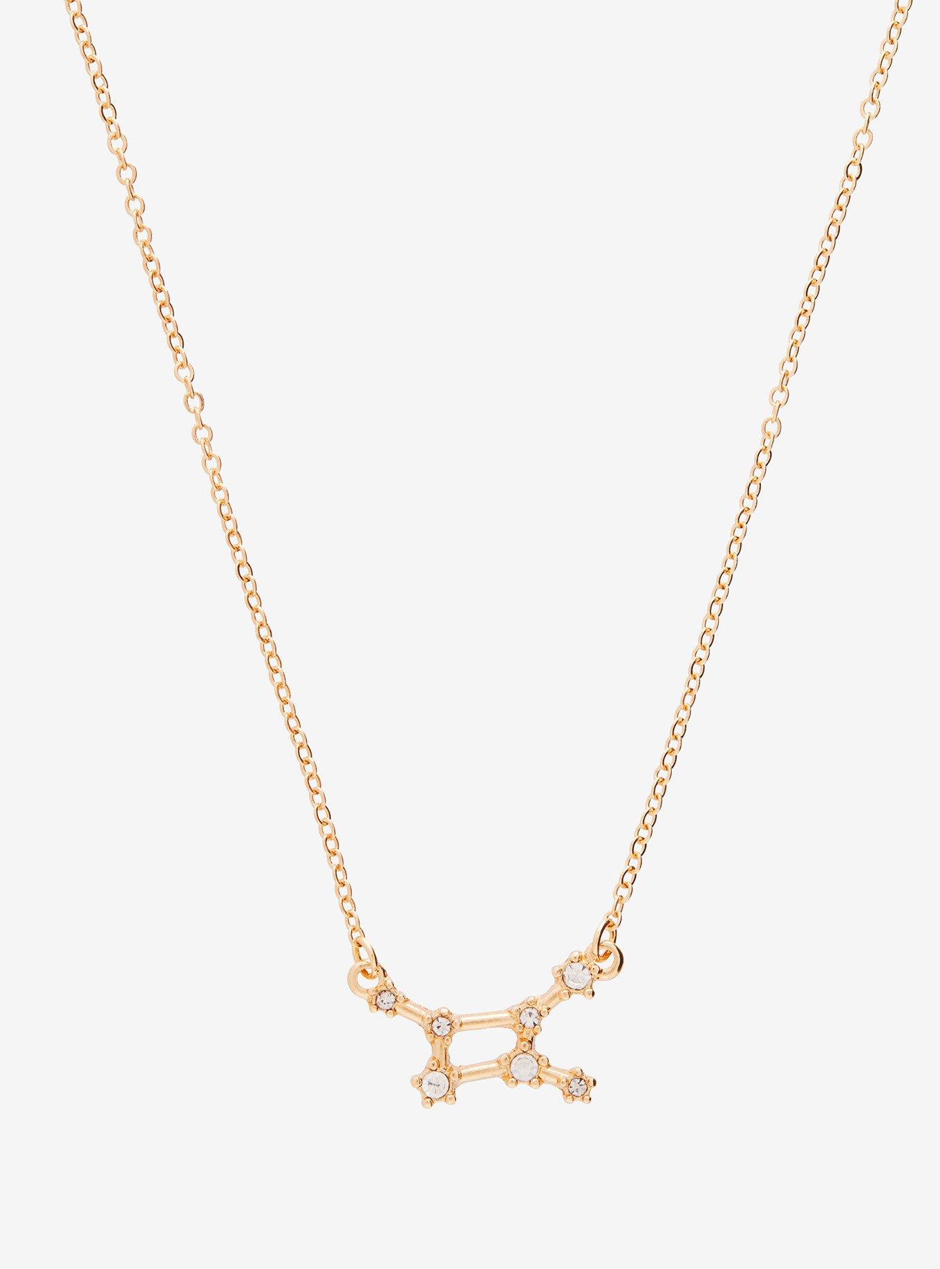 Virgo Zodiac Constellation Necklace - BoxLunch Exclusive , , alternate