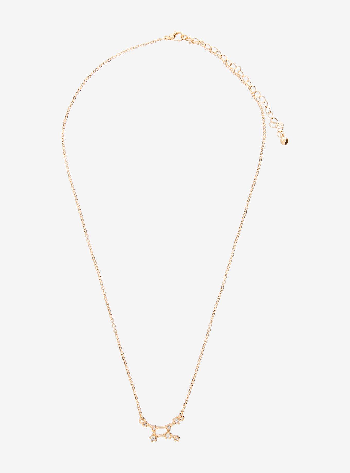 Virgo Zodiac Constellation Necklace - BoxLunch Exclusive , , alternate