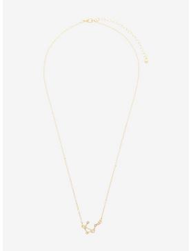 Libra Zodiac Constellation Necklace - BoxLunch Exclusive , , hi-res
