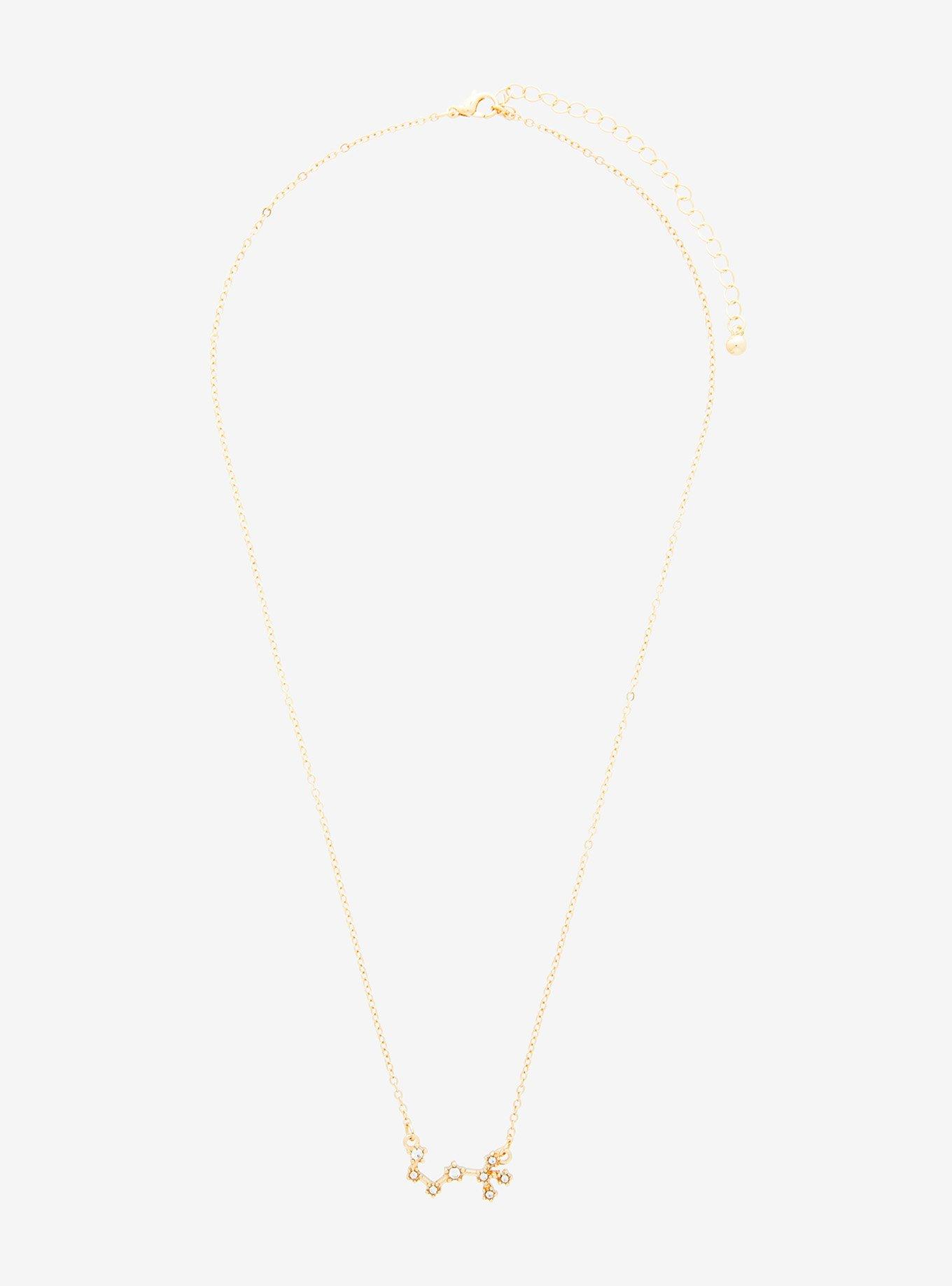 Scorpio Zodiac Constellation Necklace - BoxLunch Exclusive , , alternate