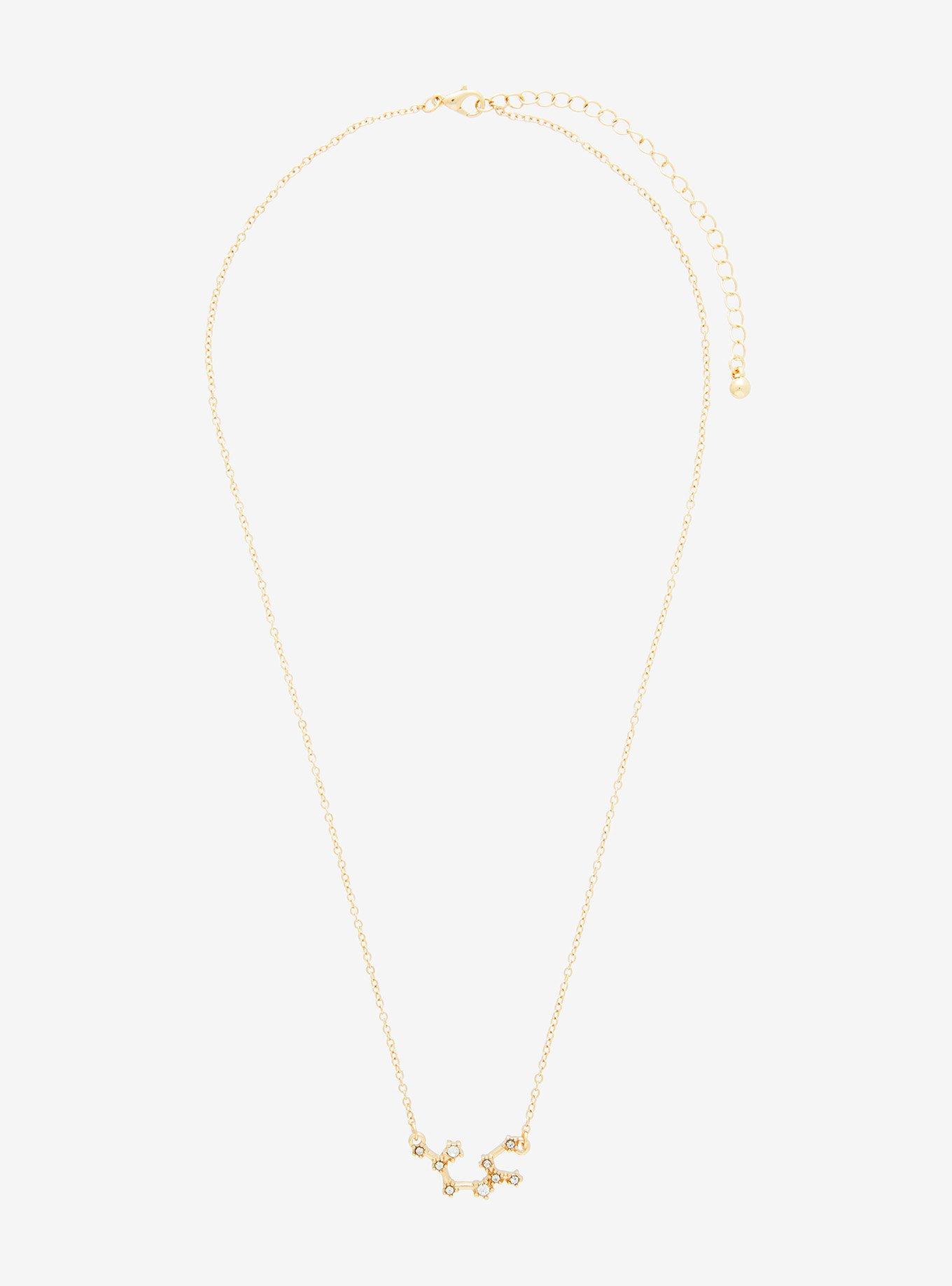 Sagittarius Zodiac Constellation Necklace - BoxLunch Exclusive , , alternate