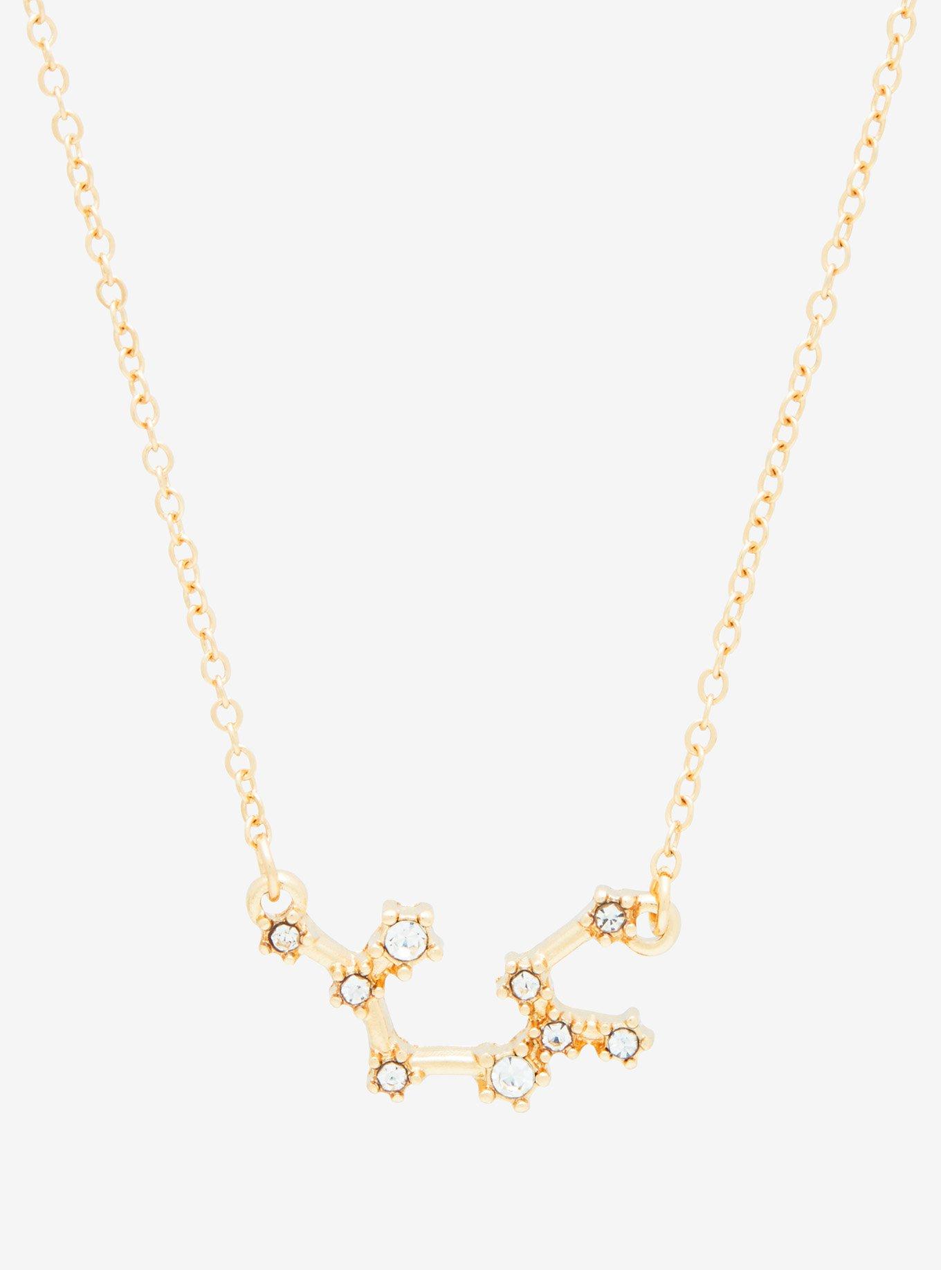 Sagittarius Zodiac Constellation Necklace - BoxLunch Exclusive , , alternate