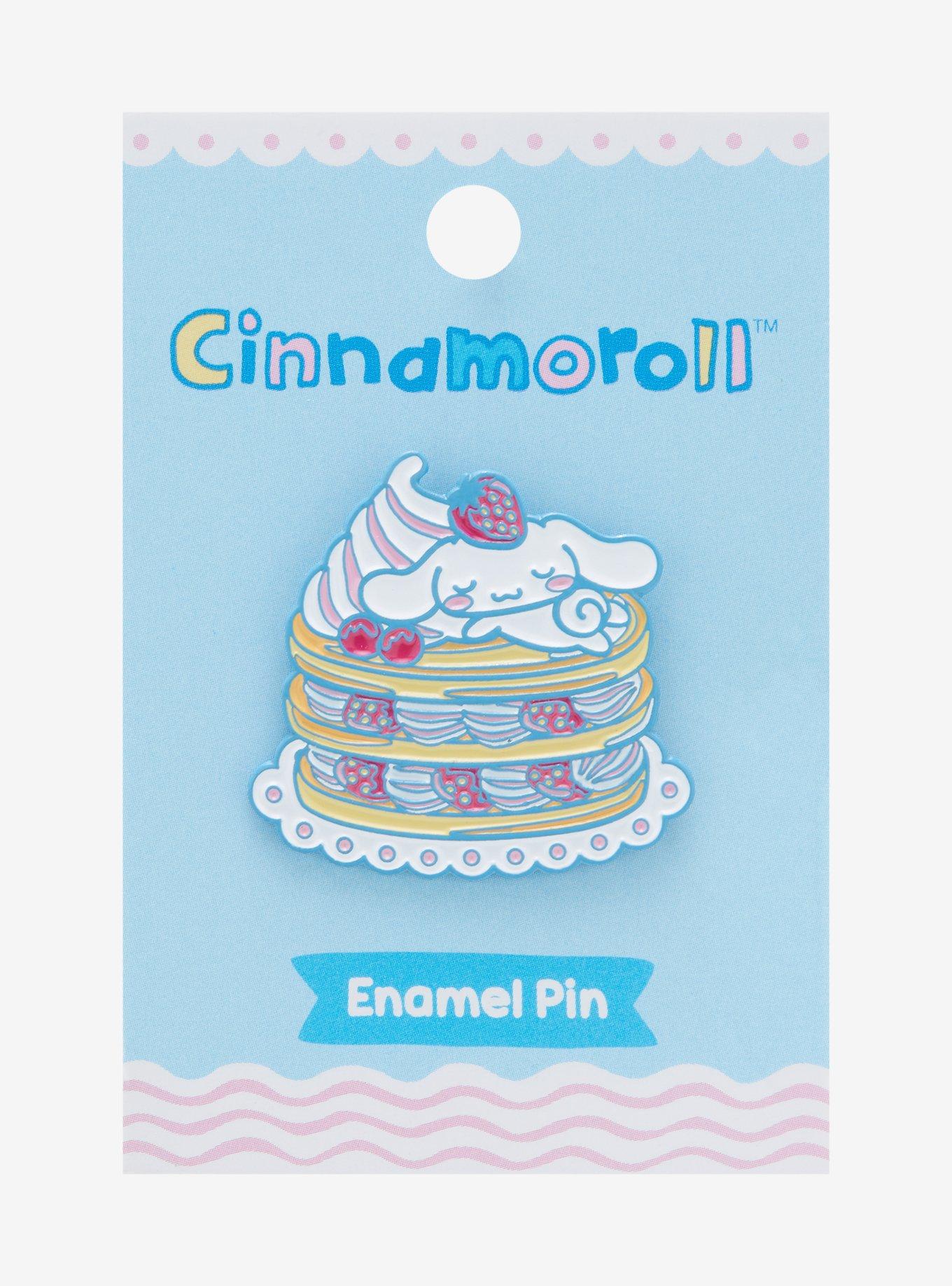 Sanrio Cinnamoroll Pancakes Enamel Pin - BoxLunch Exclusive , , alternate