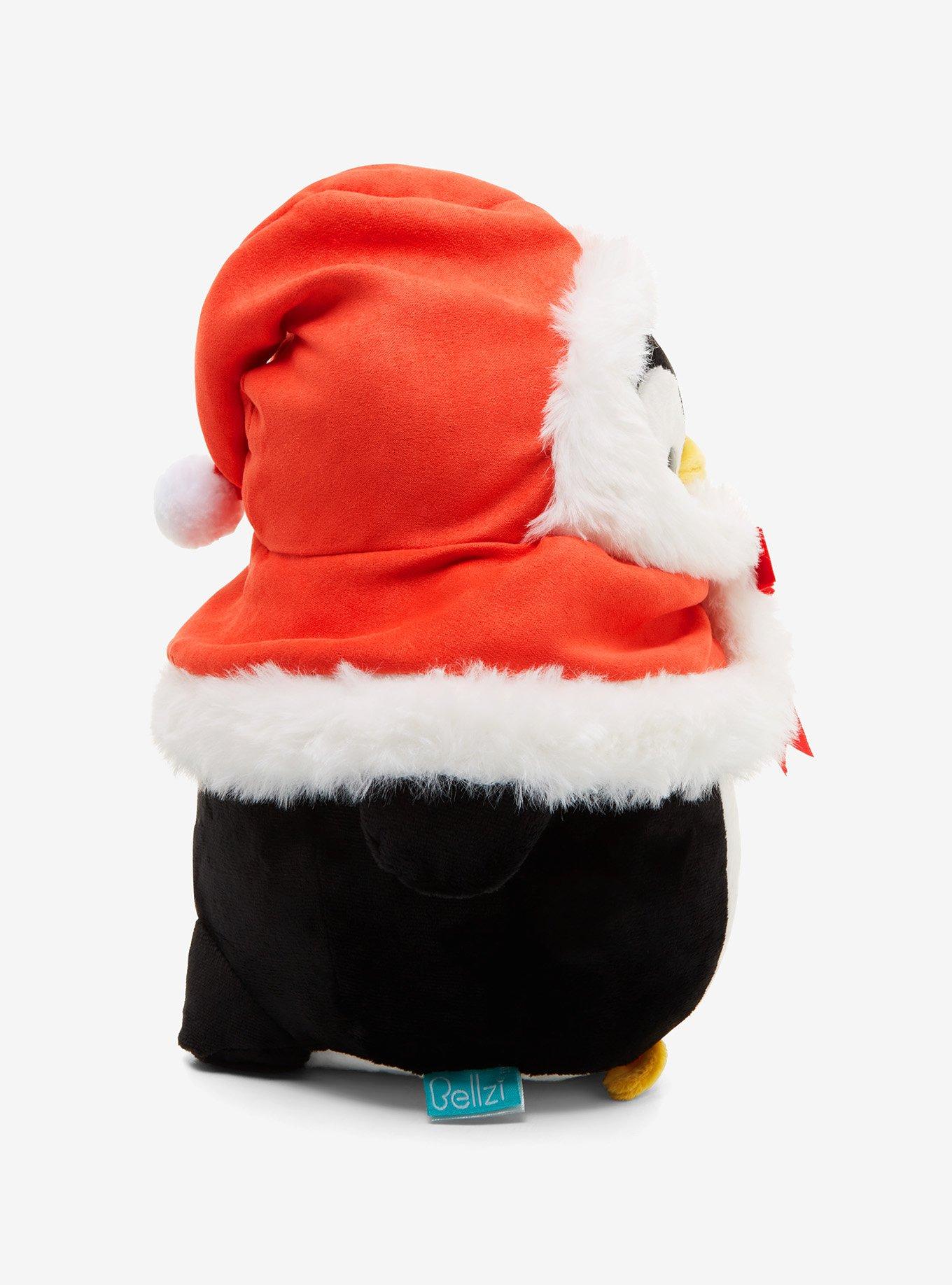 Bellzi Pengi the Penguin with Santa Outfit 8 Inch Plush, , alternate