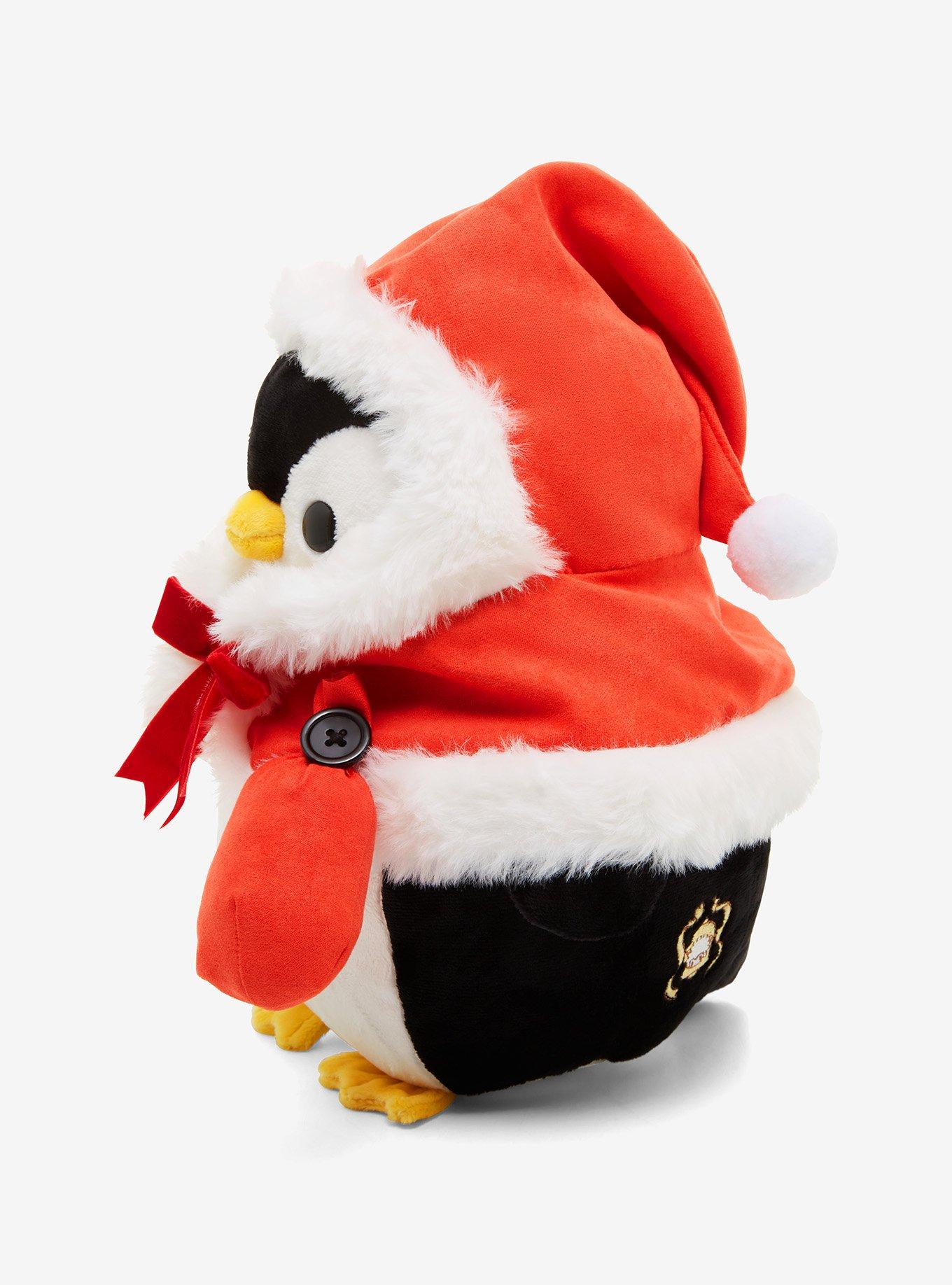 Bellzi Pengi the Penguin with Santa Outfit 8 Inch Plush, , alternate