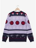 Naruto Shippuden Sasuke Uchiha Holiday Sweater - BoxLunch Exclusive, LILAC, alternate
