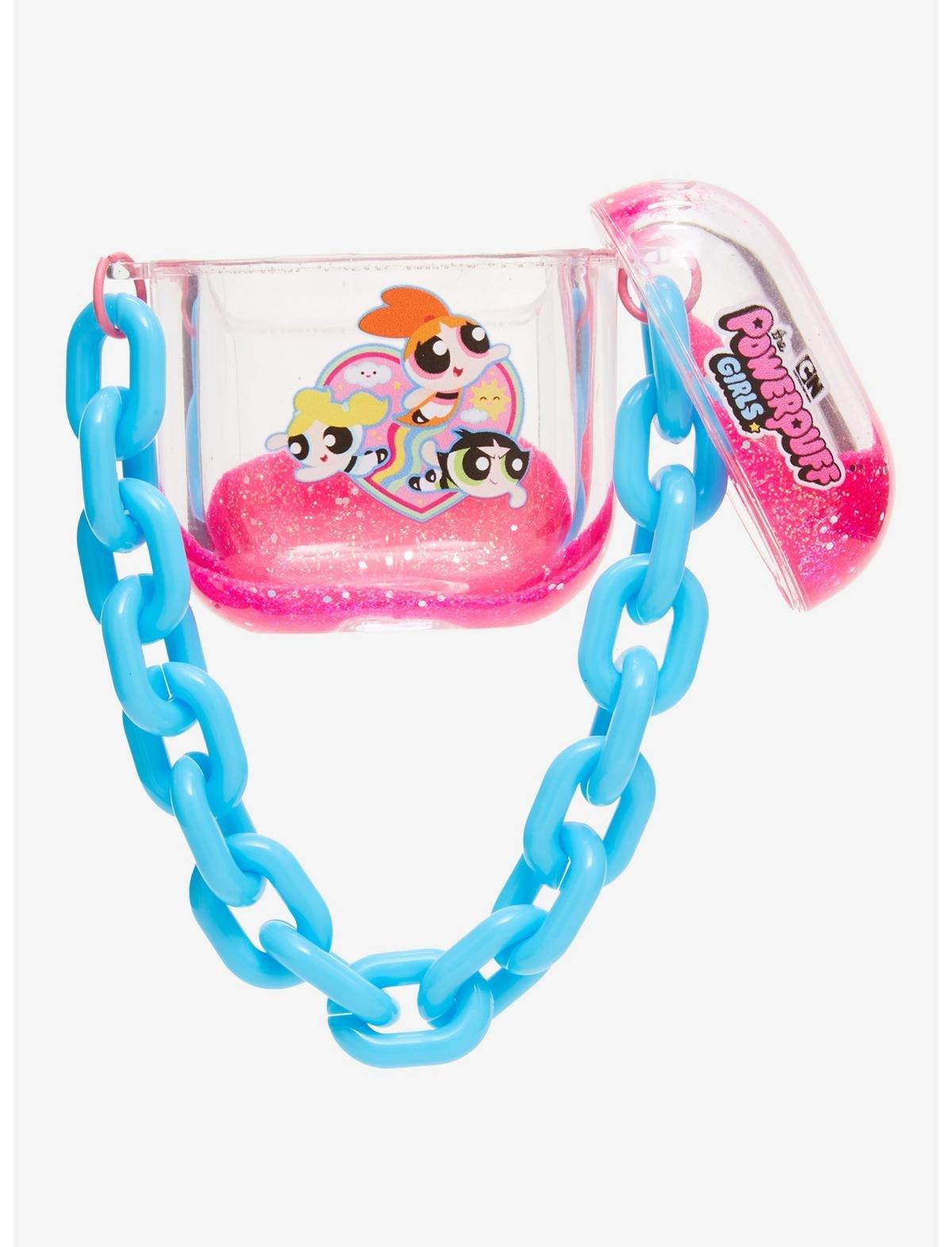 The Powerpuff Girls Liquid Glitter Wireless Earbud Case Cover, , alternate
