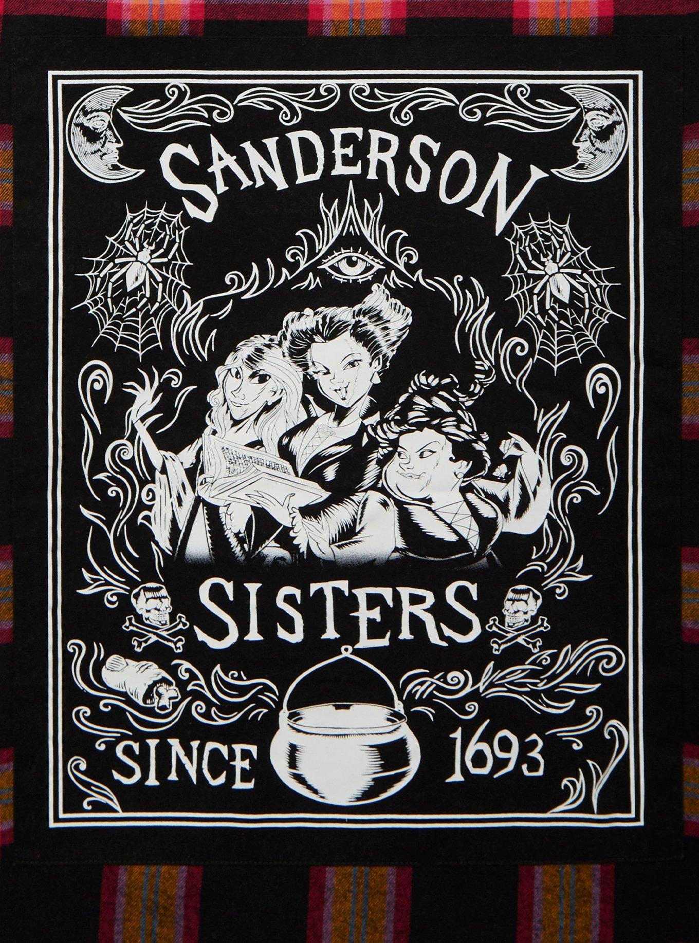 Disney Hocus Pocus The Sanderson Sisters Flannel - BoxLunch Exclusive, MULTI, alternate