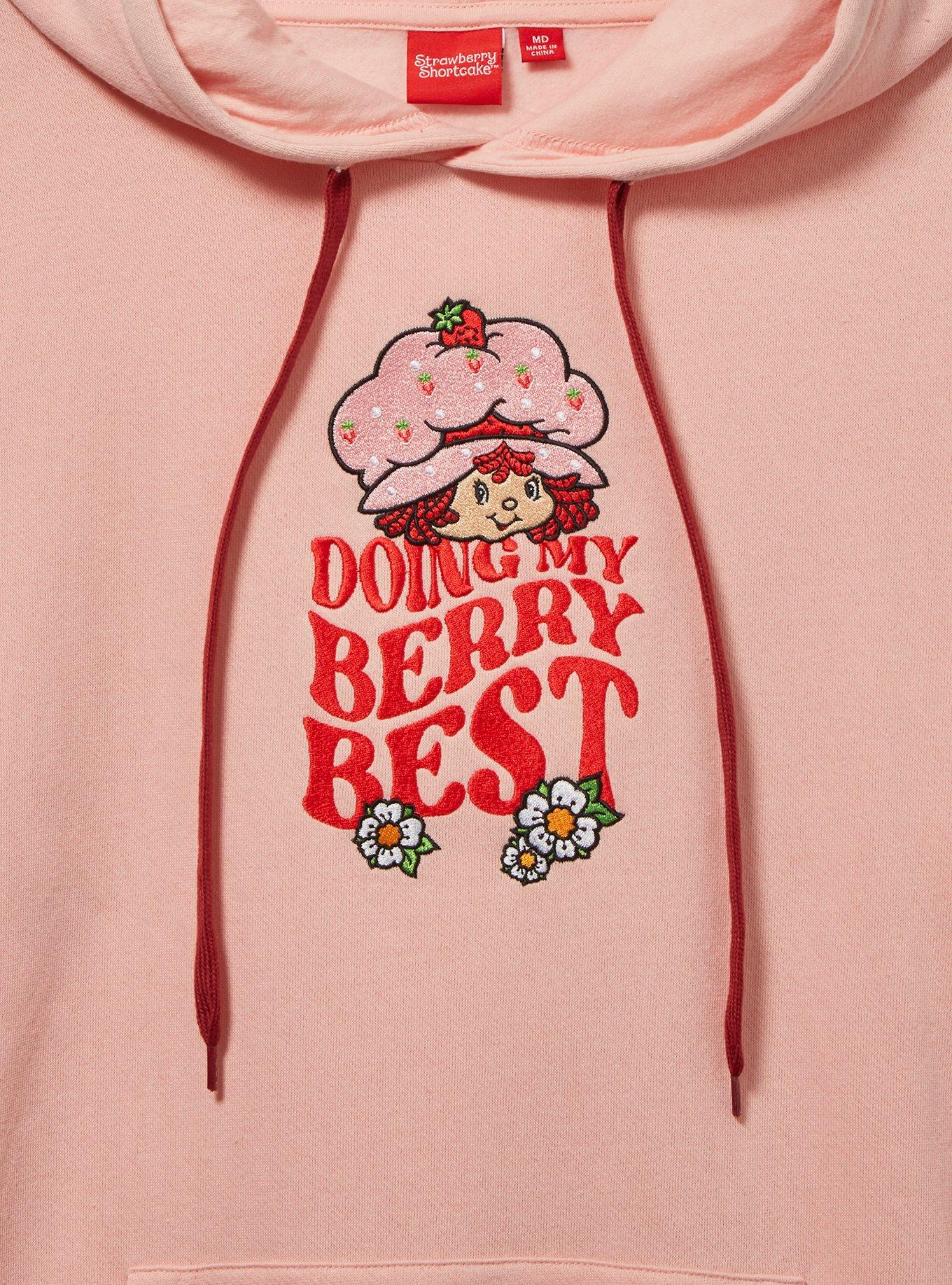 Strawberry Shortcake Doing My Berry Best Hoodie - BoxLunch Exclusive, LIGHT PINK, alternate