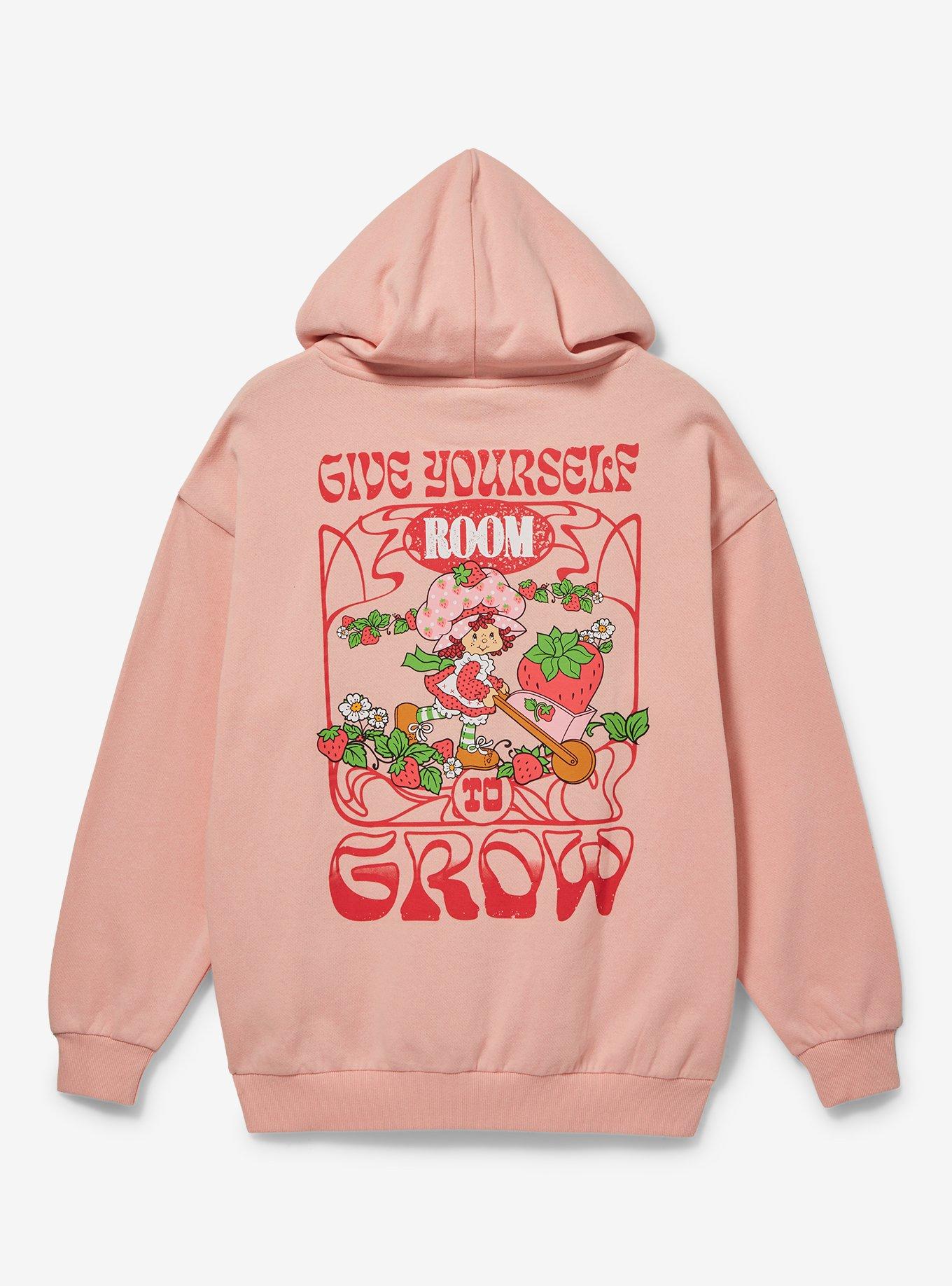 Strawberry Shortcake Doing My Berry Best Hoodie - BoxLunch Exclusive, LIGHT PINK, alternate