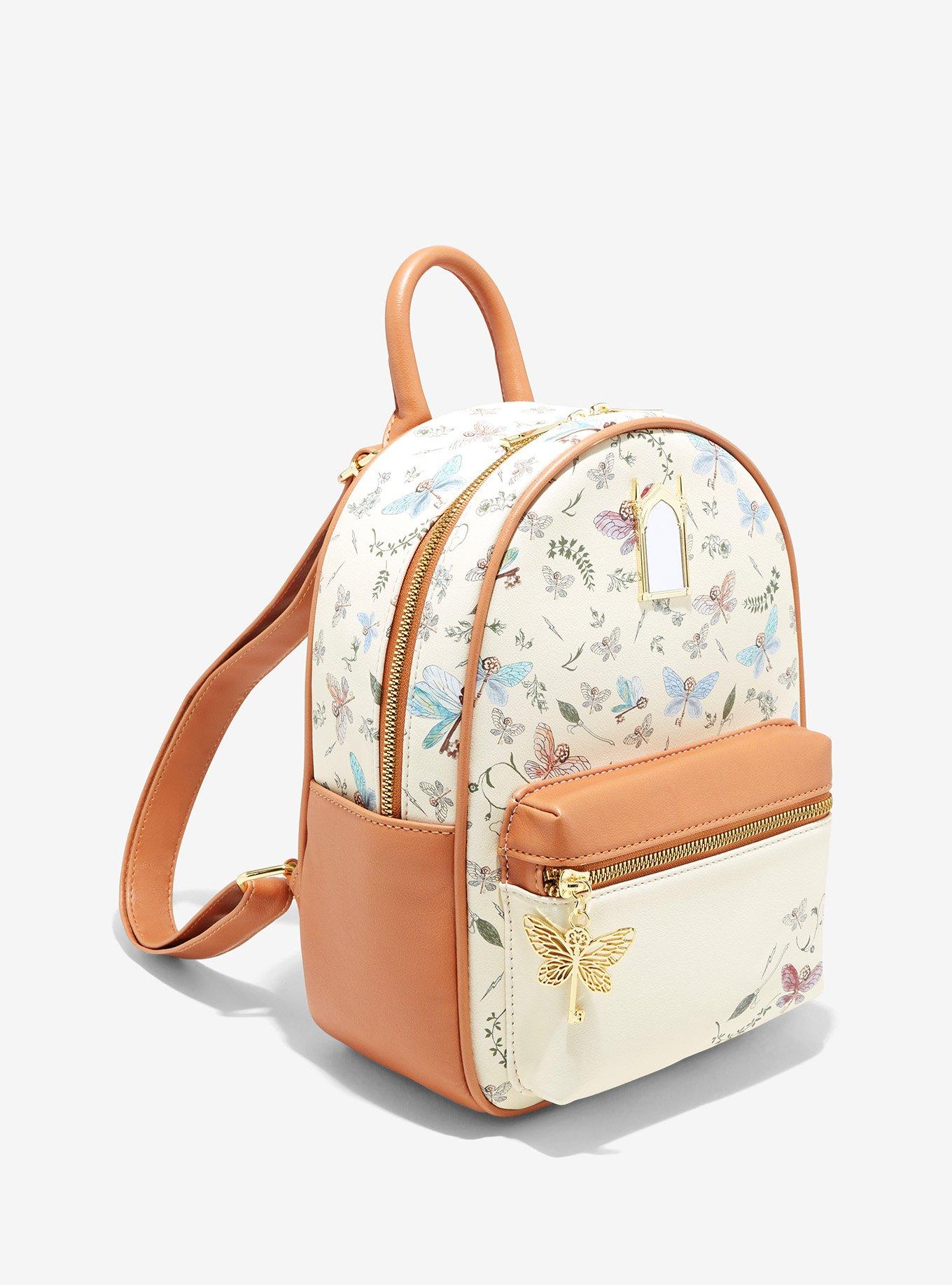 Mini Backpack Purse for Women Girls, Vintage Floral Small Backpack Spring  Flower Pattern Lightweight Casual Travel Bag Daypack for Teens Kids School