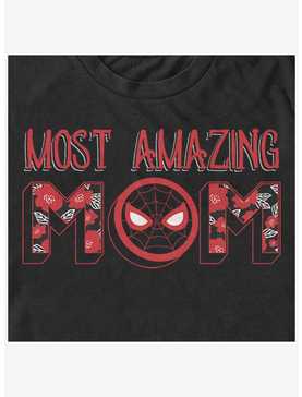 Marvel Spider-Man Most Amazing Mom Womens Slouchy Sweatshirt, , hi-res