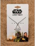Star Wars Boba Fett Symbol Pendant Necklace, , alternate