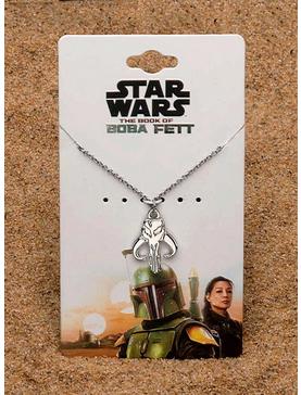 Star Wars Boba Fett Symbol Pendant Necklace, , hi-res