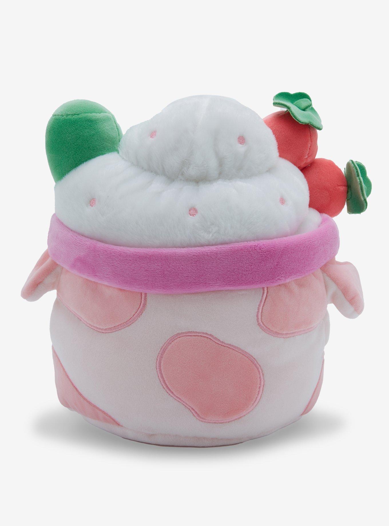 Cuddle Barn Strawberry Mooshake 11 Inch Plush, , hi-res