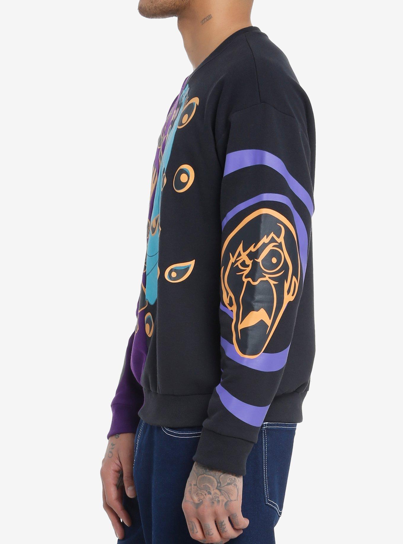 Scooby-Doo! Jumbo Print Split Sweatshirt, MULTI, alternate