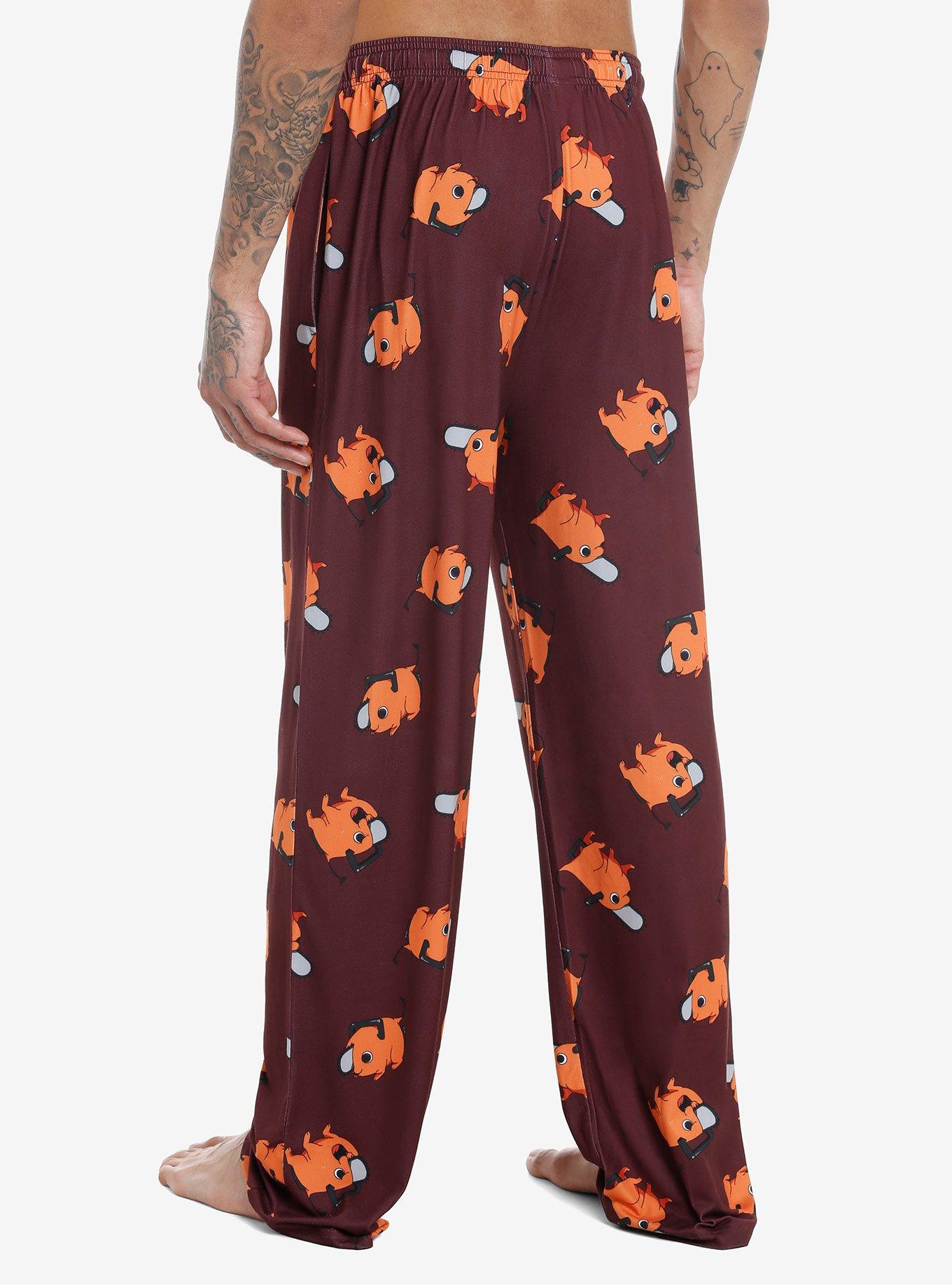 Chainsaw Man Pochita Pajama Pants, MULTI, alternate