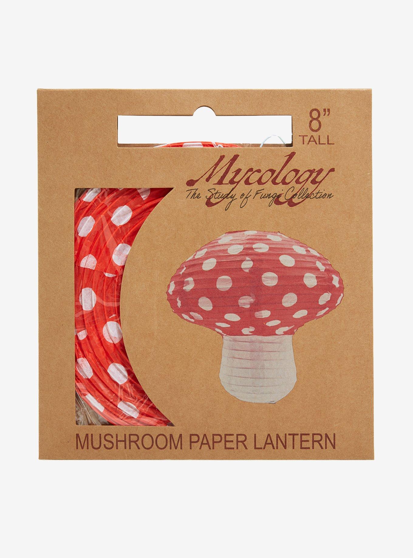 Red Mushroom Paper Lantern, , alternate