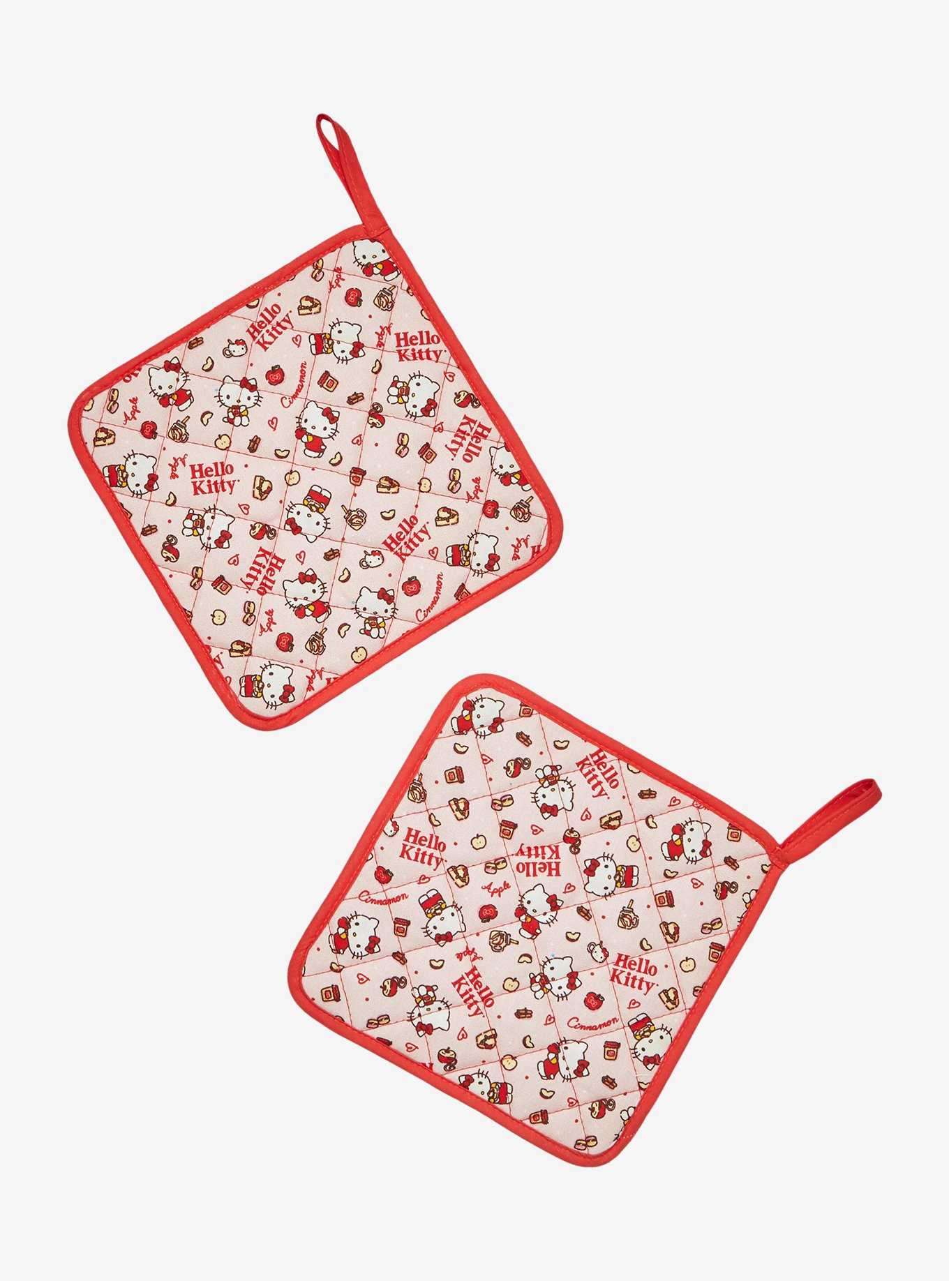 Hello Kitty Apple Pot Holder Set, , hi-res