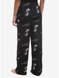 Twilight Edward & Bella Pajama Pants, BLACK, alternate