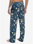 Coraline Buttons Pajama Pants, GREY, alternate