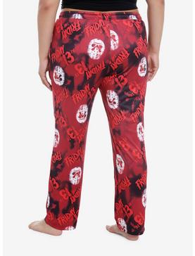 Friday The 13th Logo Girls Pajama Pants Plus Size, , hi-res