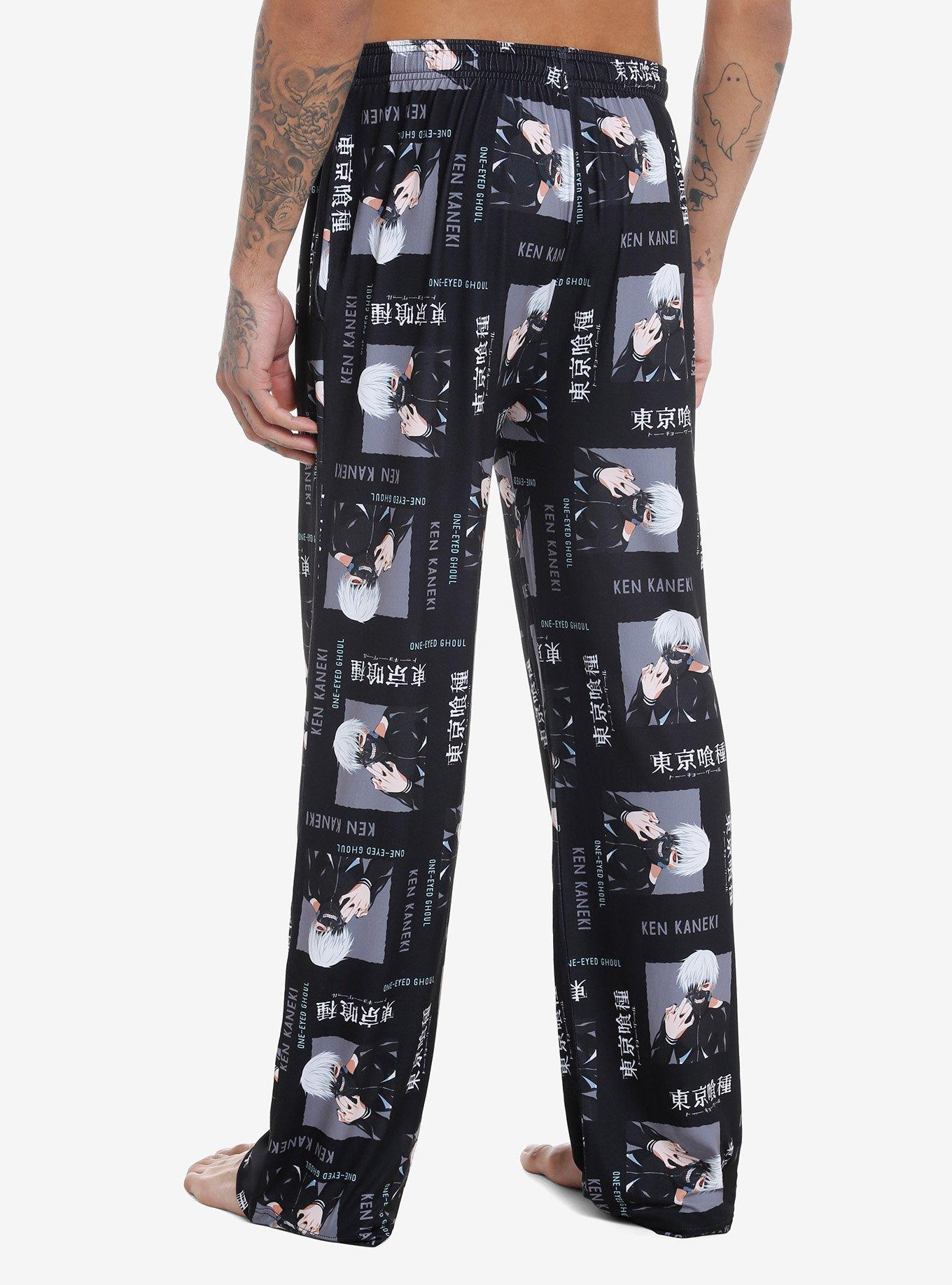 Tokyo Ghoul Ken Kaneki Pajama Pants, BLACK, alternate